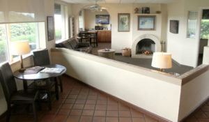 Our FBO lobby is warm and inviting